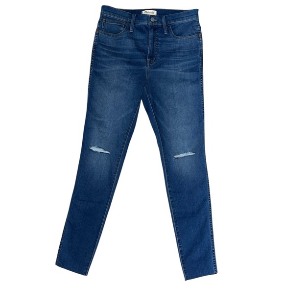 NWOT Madewell Roadtripper Jeans: Knee-Rip Edition Size 30 - Picture 5 of 12